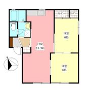 フォーレス一吉 Bの間取り画像