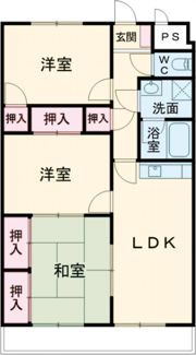 ロワジールの間取り画像