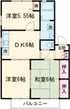 バイオレットフラワー B棟の間取り画像