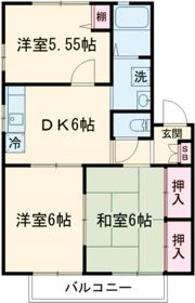 バイオレットフラワー C棟の間取り画像