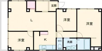 ラ・コンフォート天神の間取り画像