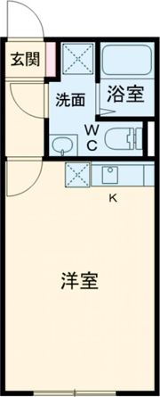 レントハウスFussa860の間取り画像