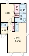 M－メゾン清水の間取り画像
