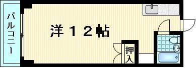 サンハイツ西京極の間取り画像