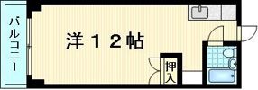 サンハイツ西京極の間取り画像