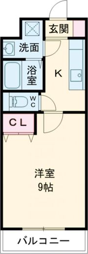 カウベルⅤの間取り画像