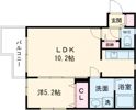 EXE神園Aの間取り画像