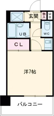 ベルウエストⅡの間取り画像