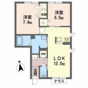 シャーメゾン奥野の間取り画像
