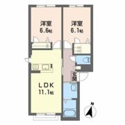 シャーメゾンオレンジハウスの間取り画像