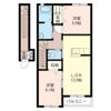 アリスタ Dの間取り画像