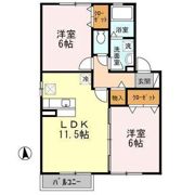 リレーション Bの間取り画像