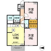 グレイタス川元 Aの間取り画像