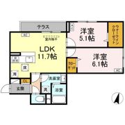 セレスティア興野の間取り画像