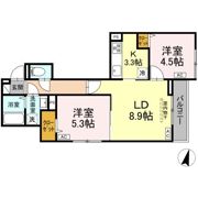 セレスティア興野の間取り画像