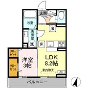 ヴィラクレストⅥの間取り画像