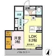 ヴィラクレストⅥの間取り画像