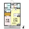 ヴィラクレストⅥの間取り画像