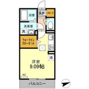 プレジールの間取り画像