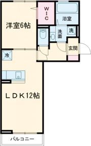 明楽 A棟の間取り画像