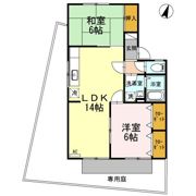 セジュールシャリオ B棟の間取り画像