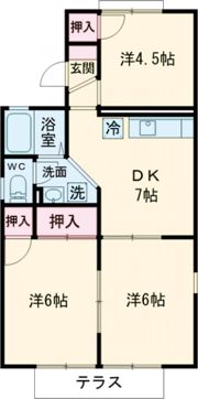 グリーンパーク森町の間取り画像