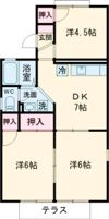グリーンパーク森町の間取り画像