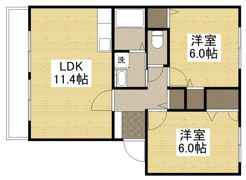 マリベール明神弐番館の間取り画像