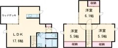 La，Tierra 光の森北Bの間取り画像
