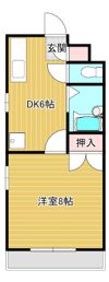 シャトレ鳥之瀬の間取り画像