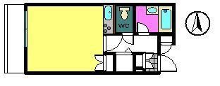 シャルマンフジ中之島弐番館の間取り画像