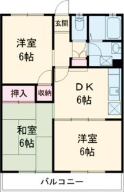 平林マンションの間取り画像