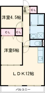 メゾンポパイの間取り画像