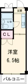 ハイツ神戸西の間取り画像