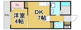 PHOENIX伊都の間取り画像