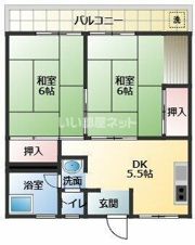 レジデンス寺崎2の間取り画像