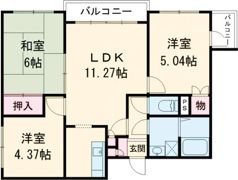 デイグランロイヤルメゾンの間取り画像