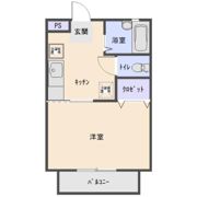 ハイツ銀河の間取り画像