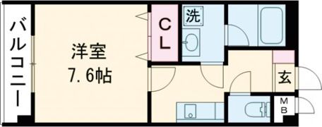 クレストラフィーネの間取り画像