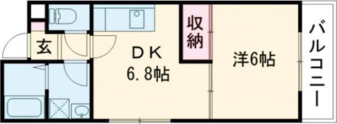 ペシュmotoshioの間取り画像