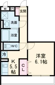 ブライトステージの間取り画像