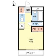 メゾニティ姪浜の間取り画像