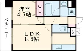 THE MUTUAL 藤崎宮の間取り画像