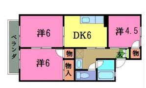 クリーンヴィレッジAの間取り画像