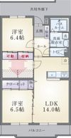 ソレイユ ノーブルの間取り画像