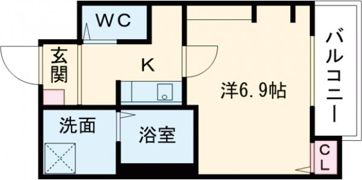 ジーイーヌフの間取り画像