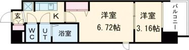 AELL OSAKA EASTの間取り画像