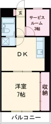 サンライフ河辺の間取り画像