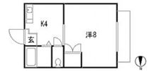 ハイツ矢賀新町Ⅱの間取り画像