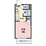 Surplus One Gユースハイツ橋本の間取り画像